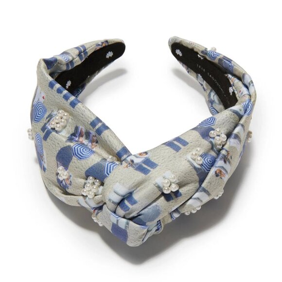 Lele Sadoughi X Gray Malin Greta Miami Headband NWT display picture 1